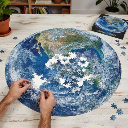 Kép Puzzle - földgömb 1000 darab