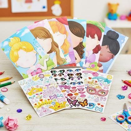 Kép valamiből Matricakészlet – hercegnős 6 db