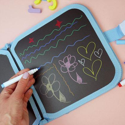 Kép valamiből Gyermek rajzoló könyv filctollakkal -  madarak