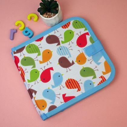 Kép valamiből Gyermek rajzoló könyv filctollakkal -  madarak