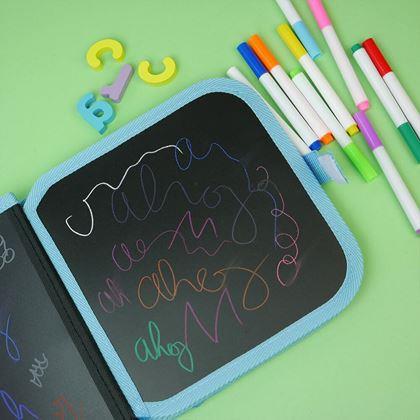 Kép valamiből Gyermek rajzoló könyv filctollakkal -  madarak