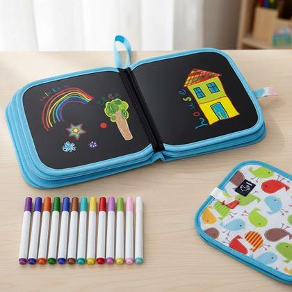 Kép valamiből Gyermek rajzoló könyv filctollakkal -  madarak