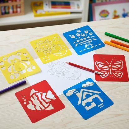 Kép Festősablonok 6 darab