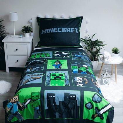 Kép valamiből Gyerek ágyneműhuzat - Minecraft Túlélő Mód
