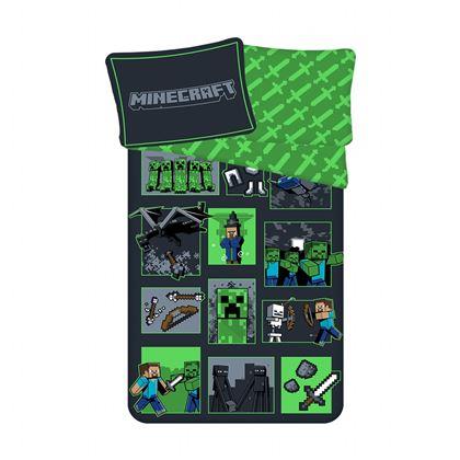 Kép valamiből Gyerek ágyneműhuzat - Minecraft Túlélő Mód