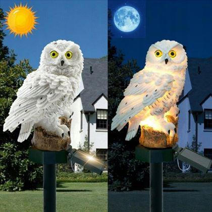 Kép valamiből Napelemes kerti világítás bagoly