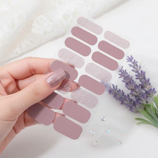 Kép valamiből Körömmatricák  - lila