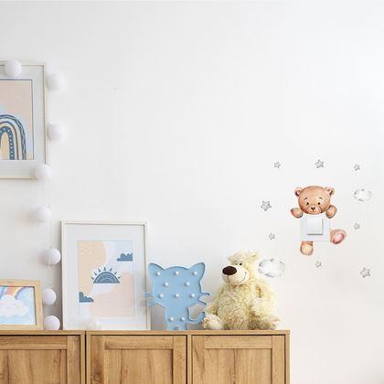 Kép valamiből Gyerekmatrica a kapcsolóra  -  medve