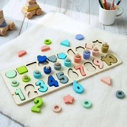 Kép Fa puzzle – számok, formák, számolás