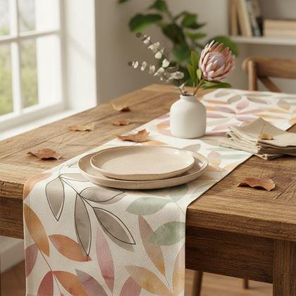 Kép valamiből Asztali futó 160 cm - levelek