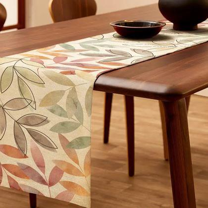 Kép valamiből Asztali futó 160 cm - levelek