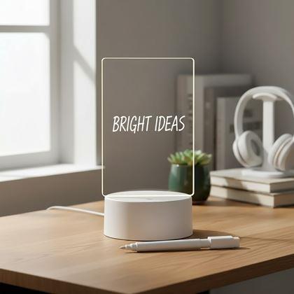 Kép valamiből Kreatív üzenetküldő asztali lámpa