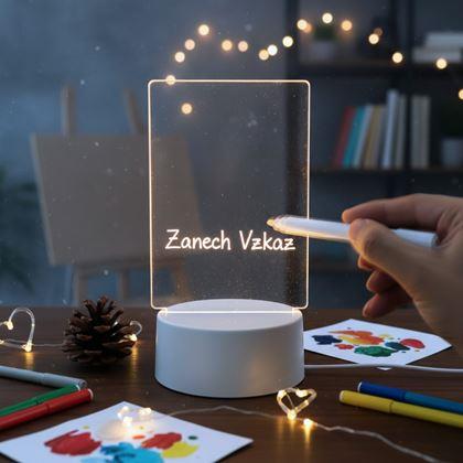 Kép valamiből Kreatív üzenetküldő asztali lámpa