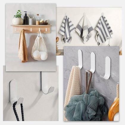 Kép valamiből  Öntapadós fém akasztó