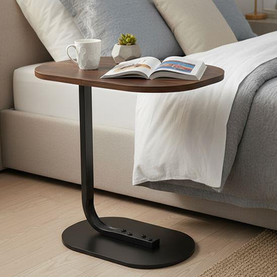 Kép valamiből Dohányzóasztal a kanapé mellé - sötét