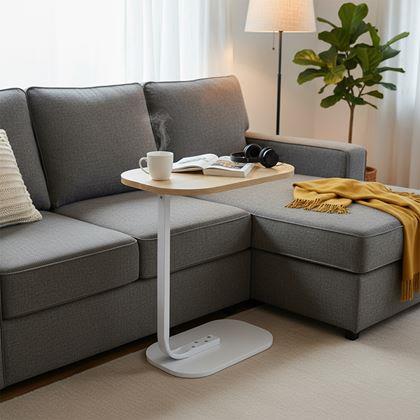 Kép valamiből Dohányzóasztal a kanapé mellé - világos