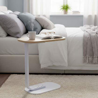 Kép valamiből Dohányzóasztal a kanapé mellé - világos