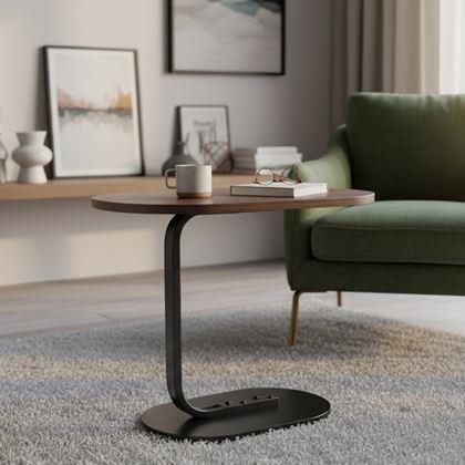 Kép valamiből Dohányzóasztal a kanapé mellé - sötét