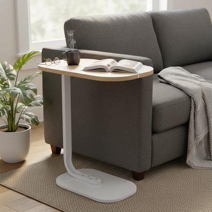 Kép valamiből Dohányzóasztal a kanapé mellé - világos