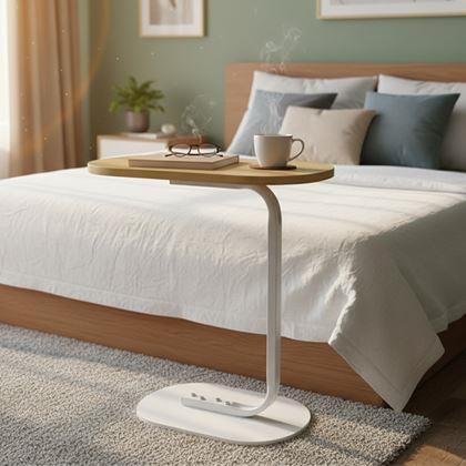 Kép valamiből Dohányzóasztal a kanapé mellé - világos