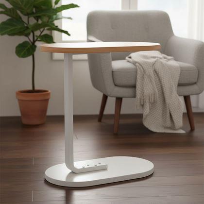 Kép valamiből Dohányzóasztal a kanapé mellé - világos