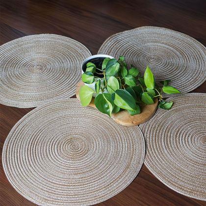 Kép valamiből Kerekasztal terítés  -  bézs