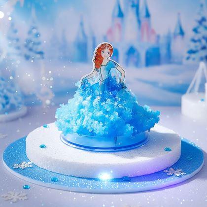 Kép valamiből Varázslatos virágzó baba - kék