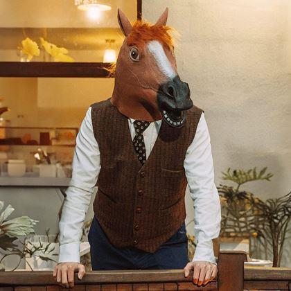 Kép valamiből Lófej maszk