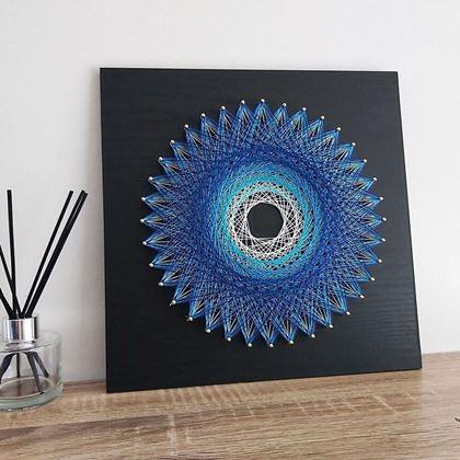 Kép valamiből Kreatív Készlet String Art - Mandala
