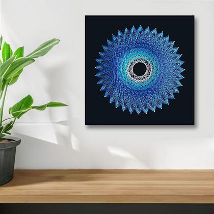 Kép valamiből Kreatív Készlet String Art - Mandala