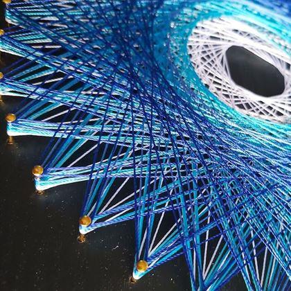 Kép valamiből Kreatív Készlet String Art - Mandala