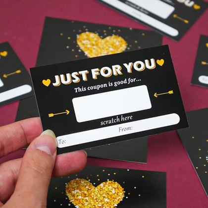 Kép valamiből Egyedi kaparós sorsjegyek 10 db