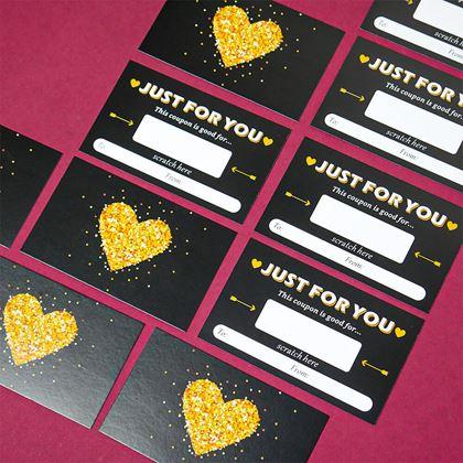 Kép valamiből Egyedi kaparós sorsjegyek 10 db