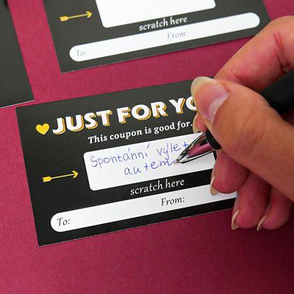 Kép valamiből Egyedi kaparós sorsjegyek 10 db