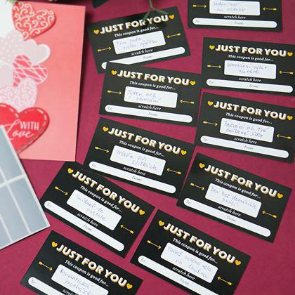 Kép valamiből Egyedi kaparós sorsjegyek 10 db