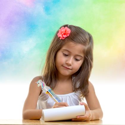 Kép valamiből Többszínű örökíró - egyszarvú