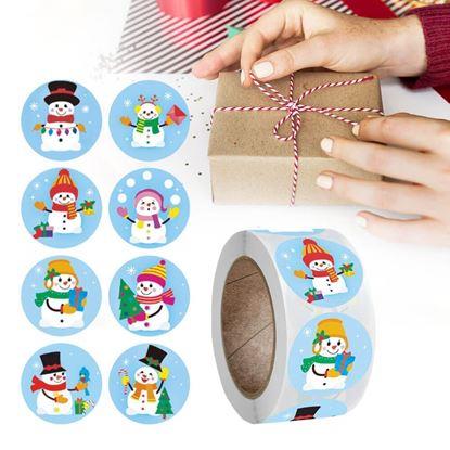 Kép Karácsonyi matricák 500 db 