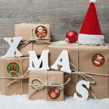 Kép Karácsonyi matricák 500 db 