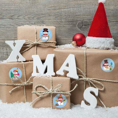 Kép Karácsonyi matricák 500 db 