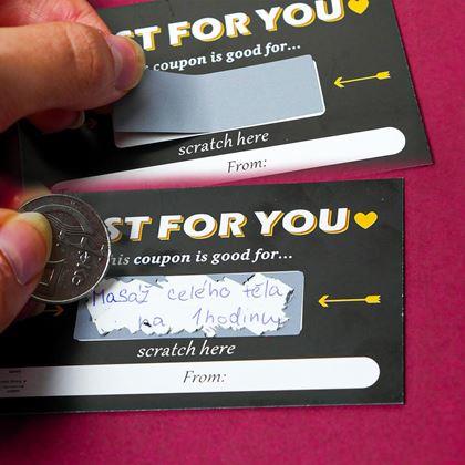 Kép valamiből Egyedi kaparós sorsjegyek 10 db