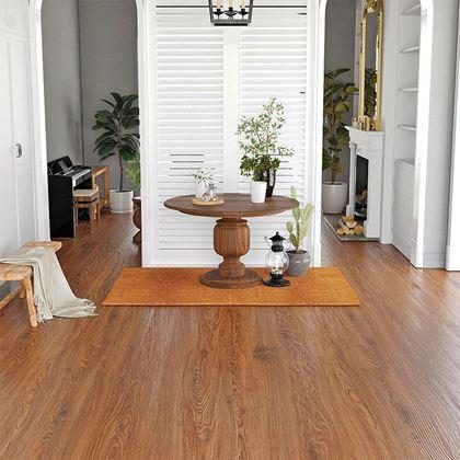 Kép valamiből Öntapadós padló 200x60 cm - sötét fa