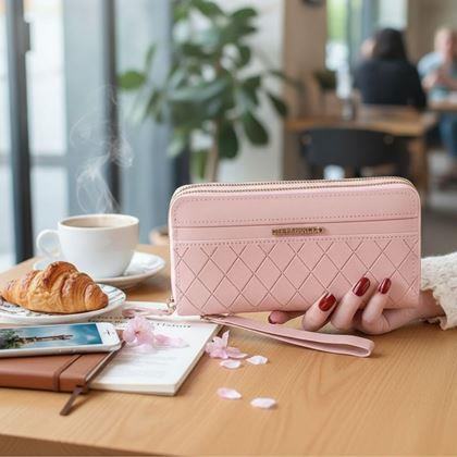 Kép valamiből Női pénztárca  -  rózsaszín