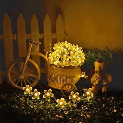 Kép valamiből LED fénylánc - cseresznyevirág