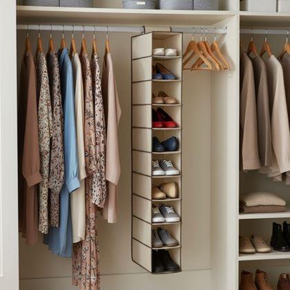 Kép valamiből Függő szekrényszervező 10 rekeszes