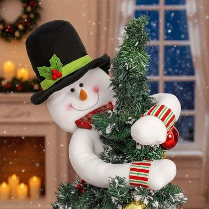 Kép valamiből Hóember karácsonyfadísz