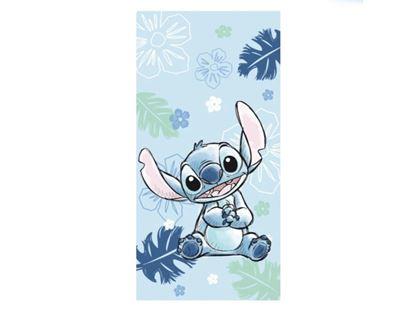 Kép Gyerek frottír törölköző Lilo és Stitch Blue 70x140 cm