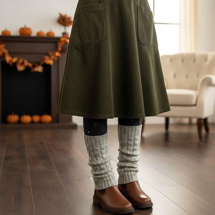 Kép valamiből Meleg lábmelegítő  -  szürke