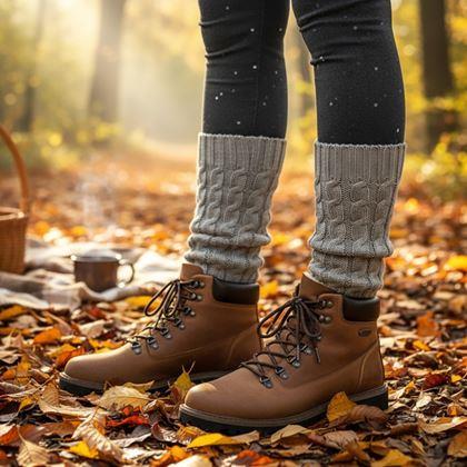 Kép valamiből Meleg lábmelegítő  -  szürke