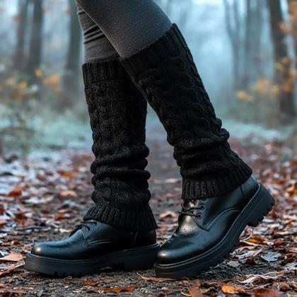 Kép valamiből Meleg lábmelegítő  -  fekete