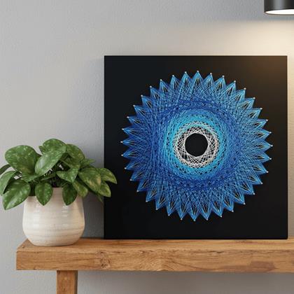 Kép valamiből Kreatív Készlet String Art - Mandala